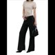 thumbnail image 3 of Camisetas de Algodón para Mujer, Cuello Redondo, Corta, Básicas, Informales, de Verano, Color Café , S, 3 of 9