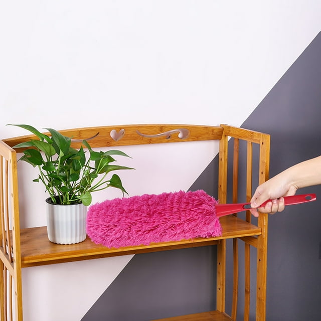 Oleegame 1PC FLEXIBLE STATIC DUSTER MICROFIBRE CLEANING FEATHER DUSTER EXTENDING BRUSH
