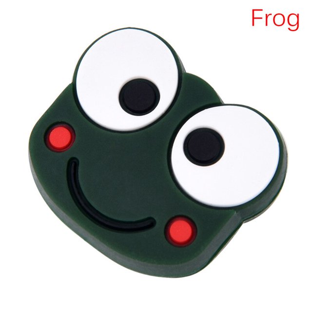 Julyhot 1 Pc Durable Soft Vibration Dampeners Cartoon Animas Tennis Racket Damper Shock Absorber Multiple Pattern He Qiyong unisex