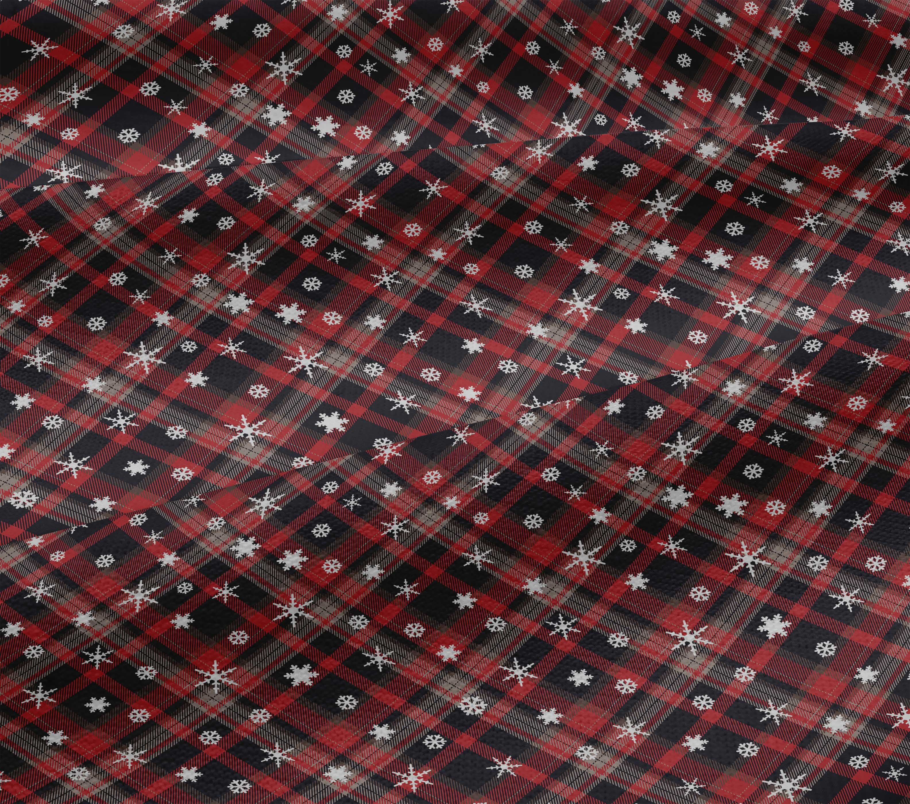 oneOone Cotton Jersey Red Fabric Christmas Dress Material Fabric Print Fabric By The Yard 58 Inch Wide