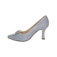 thumbnail image 3 of ZAPATILLA DE VESTIR LEON MUJER plata SINTETICO 4918 LEON  4918p, 3 of 4