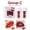 C, variant on Julystar Hydrating Raspberry Scent Lip Glaze Set, Smooth Silky Non-Sticky Lip Gloss, Portable Mini Cube Tube Lip Tint Gift Set