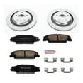 thumbnail image 3 of PowerStop Rear Z23 Evolution Sport Carbon-Fiber Ceramic Brake Pad and Drilled & Slotted Rotor Kit Fits: PONTIAC Select Models K5289, 3 of 10