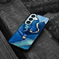 thumbnail image 4 of WIRESTER Shockproof Soft Rubber Cover Case for Samsung Galaxy S26 6.3" 2026, Marble Gold And Blue, 4 of 5