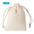 thumbnail image 3 of REGALWOVEN 4"x3" Coin Sacks Bag, 6pcs Deposit Change Transit Bags Style 2, White, 3 of 7