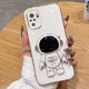 thumbnail image 4 of Xiaomi Redmi Note 11 11S 10 7 9 8 Pro Color Caramelo Astronauta Soporte Funda De Cámara De Lujo, 4 of 4