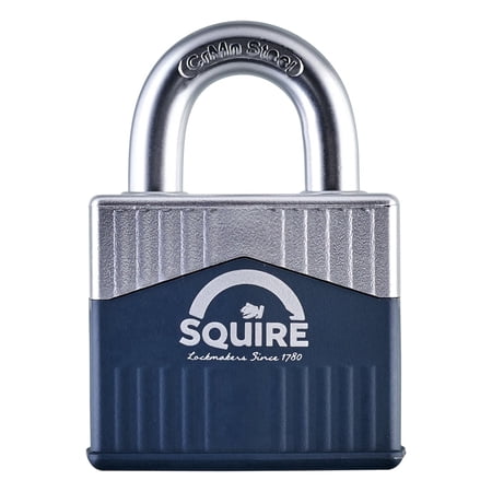 Squire Laminated Steel Padlock with Hardened Steel Shackle