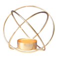 thumbnail image 3 of de candeliere de de candeliere de candeliere de alambre de hierro dorado 2X Gloria candelabros de aleación de boda, 3 of 9