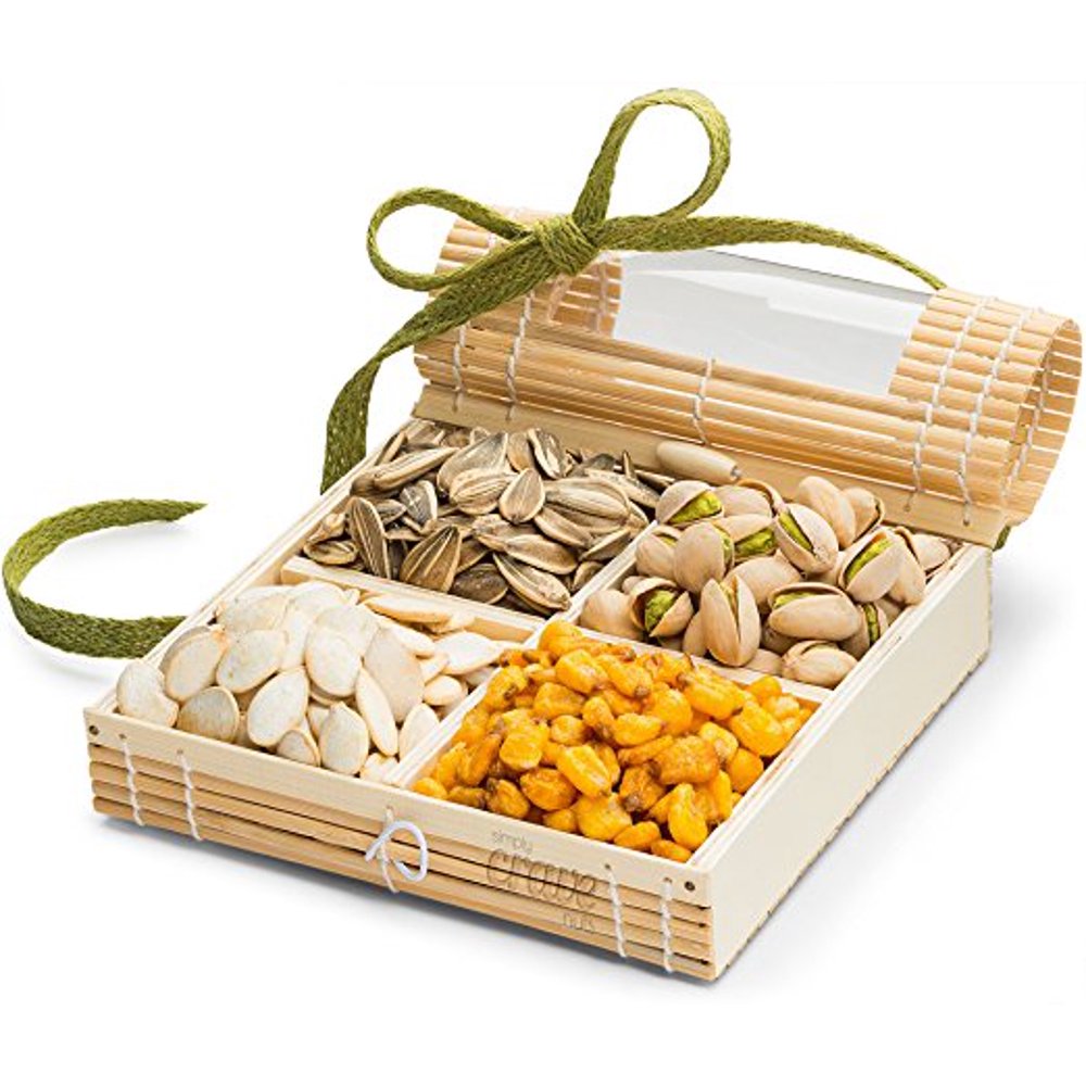 Simply Crave Nut Gifts, Gourmet Food Gift, Nuts Tray Gift Assortment