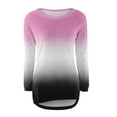 thumbnail image 4 of GiLiling Girls Loose Fluffy Fuzzy Sweater, Fall Winter Crew Neck Long Sleeve Top, Cozy Trendy Kids Shirt, Casual Cute Outfit for Teens (Light Pink, 5-6 Years), 4 of 5