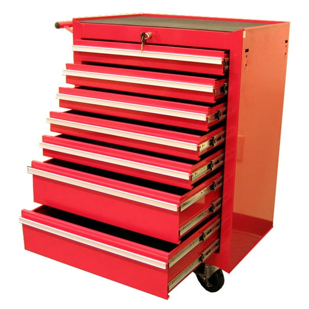 Excel 26" Steel roller with 7 ball bearing slide drawers