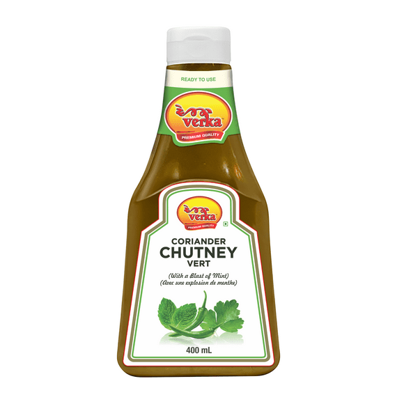 Verka Coriander Chutney, 400 g