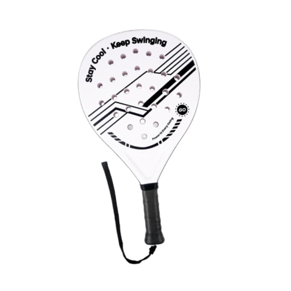Pala de pádel Core Power, entretenimiento para principiantes, patio de recreo escolar, padres Blanco