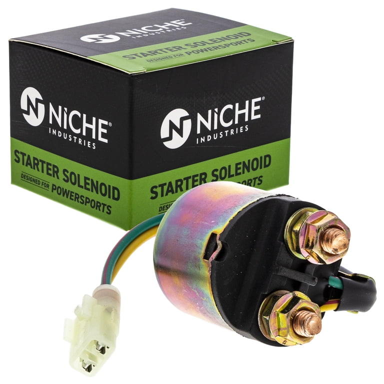 Starter Motor & Relay & Ignition Switch Kit For Honda Rincon 650/680 & Pioneer 700 ATV/UTV - Replaces 31200-HN8-000