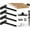 Standard Mount, variant on Invisible Floating Shelf Bracket 5 Inch Rod 1/2 inch Diameter Heavy Duty with Jig – Hidden Metal Mantel Mount for Wall Shelves – Floating Shelf Hardware for Bathroom, Kitchen & Living Room (4 Pack)
