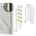 thumbnail image 5 of Command Easel-Backed Picture Hangers, White, Large, 2 Pairs, 5 of 11