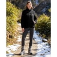 thumbnail image 3 of Pioneer Camp Women's Fuzzy Fleece Jacket, Warm Fleece Full Zip Jacket Cozy Stand Collar Coat with Pockets Casual Workout, 3 of 6