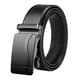 thumbnail image 3 of Cinturón de trinquete Cinturón deslizante Cinturón de vestir formal Cinturón negro con hebilla automática para cintura media Estilo D, 3 of 9