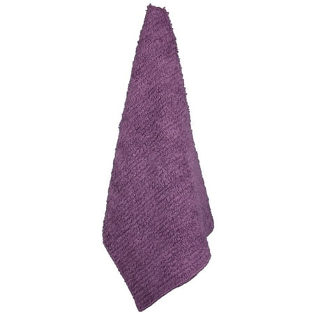 Janey Lynn Designs Giggly Grape Purple 28"x19" Cotton Chenille Shaggie Towel