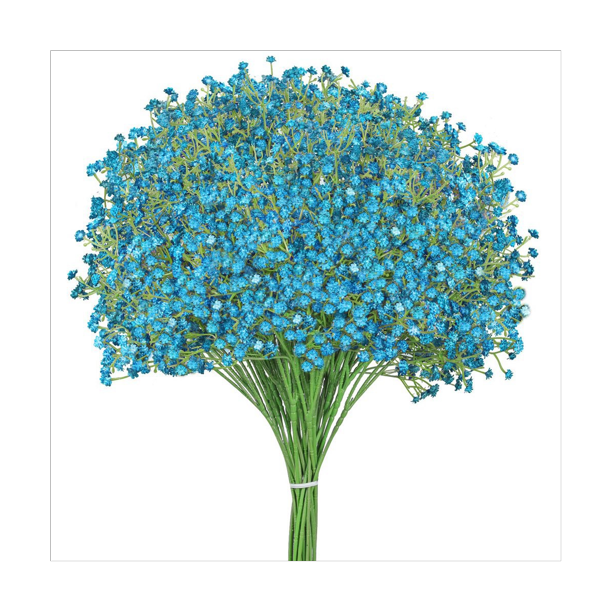 12Pcs Baby Breath Gypsophila Artificial Plants Wedding Party