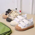 thumbnail image 4 of Zapatos coreanos INS blancos para niños, zapatos Canva para primavera y otoño, zapatos de fondo blando para interiores para mujeres y niñas, 4 of 5