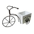 thumbnail image 2 of Maceta para bicicleta, maceta para bonsái, maceta creativa, soporte para plantas con forma de triciclo, jardinera para bicicleta Blanco, 2 of 6