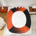thumbnail image 5 of jejeloiu Football Sports Queen Sheet Sets,Rugby Ball Games Bed Set For Boys Teens 4pcs, 5 of 7