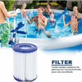 thumbnail image 3 of Filter Cartridges For Bestway Size 2 Spa Replacement Inflatable Pool Filter Accessories Paper Filter Cartridges 106 X 136 Mm 2 Pieces., 3 of 5