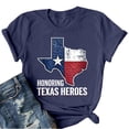 thumbnail image 2 of 250 Anniversary Usa Shirt Women Casual Fashion T Shirt Soft Everyday Basic Tee Comfortable Breathable Ladies Top For Versatile Wear, 2 of 3