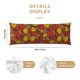 thumbnail image 3 of Balery Fall Leaves Funda Protectora para Almohada Corporal de Algodón Hipoalergénico con Cierre(55 x 21 pulgadas), Almohadas No Incluidas, 3 of 7