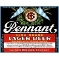 thumbnail image 4 of Vintage Booze Labels 24x20 Black Modern Wood Framed Wall Art Titled - Pennant Lager Beer, 4 of 6