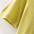 thumbnail image 6 of Shadowsong Women's Lyocell Silk T-Shirts, Yellow, Size S, 6 of 15