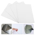 thumbnail image 1 of LEEYNEER Lightweight Wall Mirror Silver Self Adhesive Frameless Design Bathroom Decorators, 1 of 6
