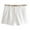 White, variant on aidice Work Shorts for Women Office Loose Summer Casual Comfy Solid Color Dressy Shorts with Pockets