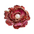thumbnail image 3 of Broche de peonía 3D para mujer, insignia de diseño europeo americano para esmoquin, camisa,, 3 of 8