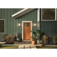 thumbnail image 4 of 82070BK Lark Halden - 12W 1 LED Outdoor Small Wall Mount Lantern-15 Inch Tall and 5.5 Inch Wide, 4 of 9