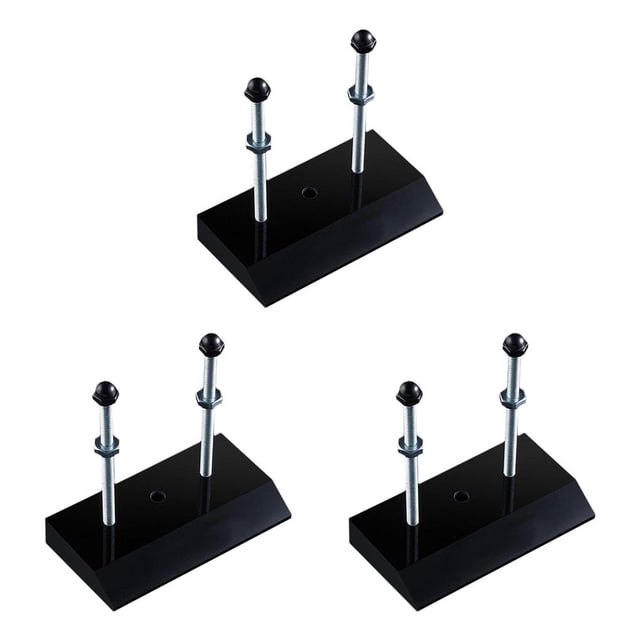 Greeniant Soporte de pared para monopatín Soporte de pared flotante para monopatín Esquís Negro Type1 NO1