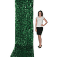 thumbnail image 2 of Fun Express 3 ft x 15 ft Green Metallic Floral Sheeting, Party Decor, 2 of 4