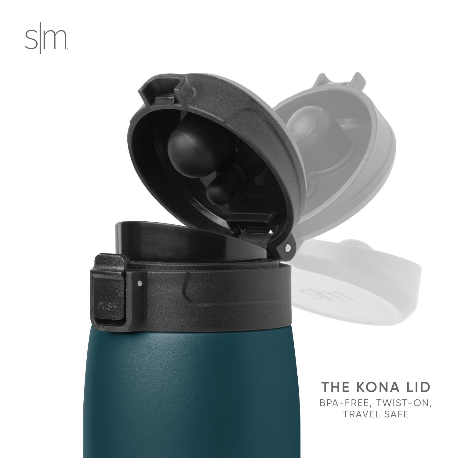 Simple Modern 16oz Kona Travel Mug Tumbler with Flip Lid - Thermos