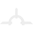 thumbnail image 2 of 84"W x 42"H x 2"D x 6"F, 12/12 Pitch, Ericson Architectural Grade PVC Gable Bracket, 2 of 8