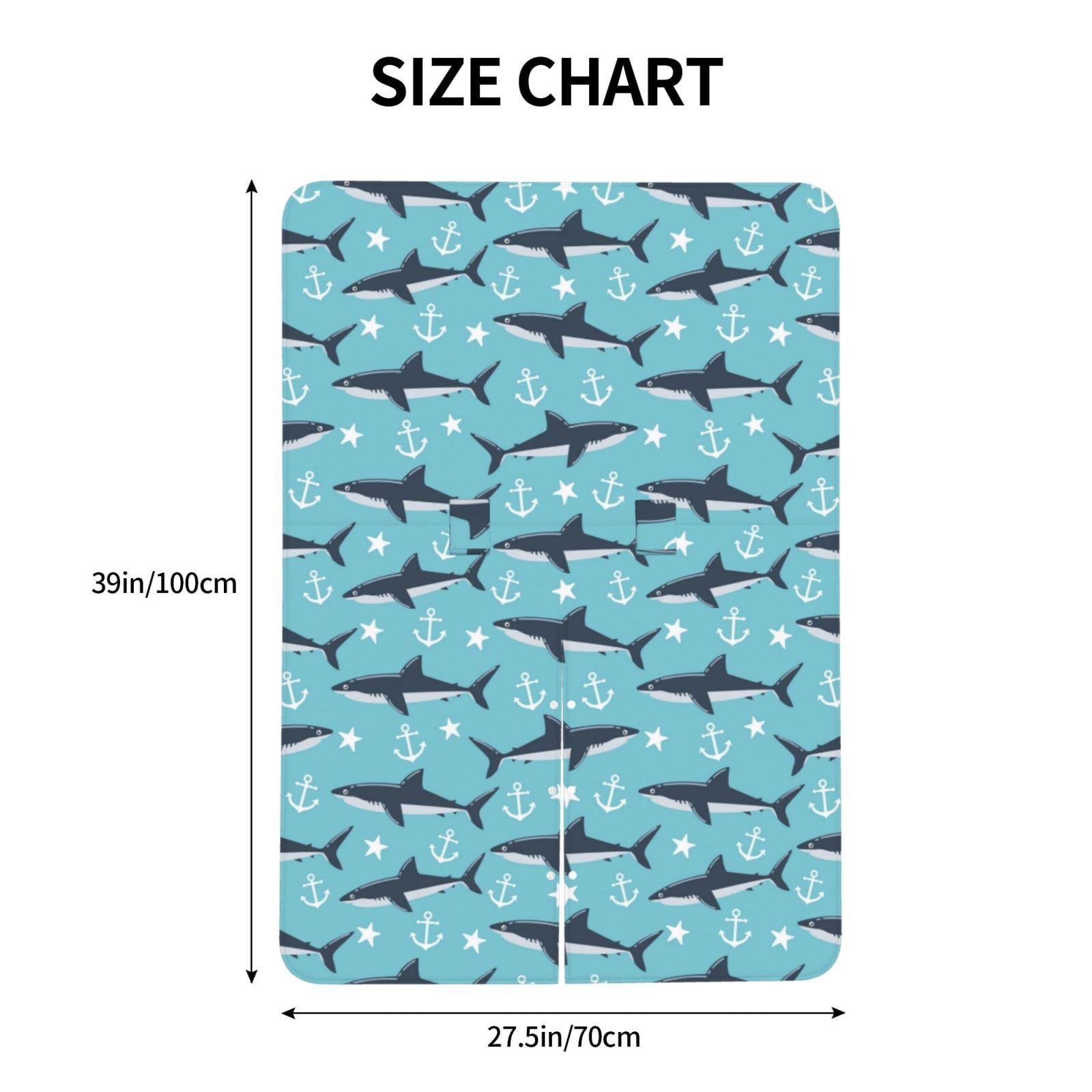 Car Seat Cover Baby - Shark star anchor blue cute Breathable Infant Car Seat Cover for Baby Carseat, Lightweight Comfort Baby Essentials Must Haves Newborn Stuff for Girl Boy