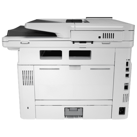 HP - LaserJet Enterprise M430F Black-and-White All-In-One Laser Printer - White