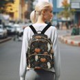 thumbnail image 7 of FORMRS Mini Backpack Purse for Women Quilted Travel Daypack Casual Shoulder Bag, Autumn Ghost Pattern, 7 of 7
