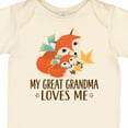 thumbnail image 4 of Inktastic My Great Grandma Loves Me Fox Boys or Girls Baby Bodysuit, 4 of 5