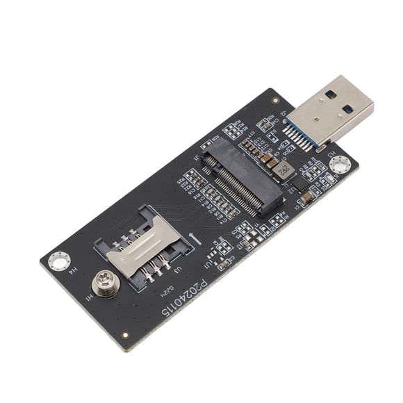 NGFF Adapter Card with SIM Slot, M.2 KeyB to USB3.0 4G 5G WWAN Module Adapter for , for WinCE, for Linux, and for OS X