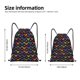 thumbnail image 2 of Fotbe Rainbow Butterfly Bolsa Mochila con Cordón Estampada, Bolsa de Gimnasio Deportiva, Bolsa Cinch, Bolsa con Cordón para Hombres y Mujeres-Small, 2 of 6