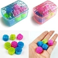 thumbnail image 4 of Peggybuy Traditional Play Game 12pcs Gonggi Jack Stone Pebbles Set Stone Catching Game, 4 of 7