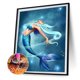 thumbnail image 2 of Cuadros Decorativos Kit de pintura de diamante 5D Sirena Taladro redondo completo Rhinestone DIY Arte de la pared Artesanía Likrtyny embutido en tela, 2 of 9