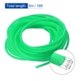 thumbnail image 2 of Uxcell Rubber Cord Tube Hollow Tubing for DIY Craft Beading Necklaces Bracelet Dark Green 5mx2mmx1mm, 2 of 5