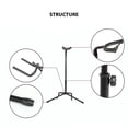 thumbnail image 3 of Soporte Para Guitarra Con Trípode, Soporte Para Guitarra De Diseño Plegable, Amplia Aplicación Para Tiendas De Instrumentos, 3 of 7